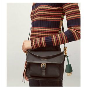 Tory Burch Perry nylon crossbody black, used once.